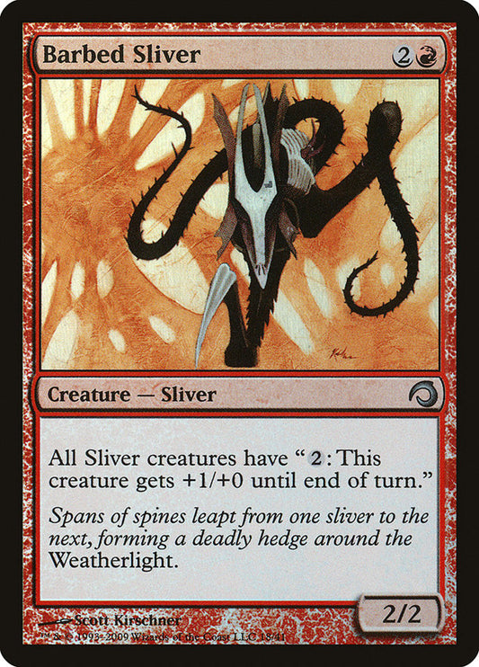 Barbed Sliver - H09 18  (Foil)