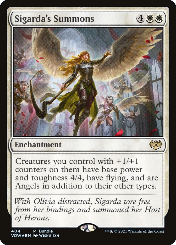Sigarda's Summons - VOW 404  (Foil)
