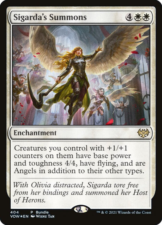 Sigarda's Summons - VOW 404  (Foil)