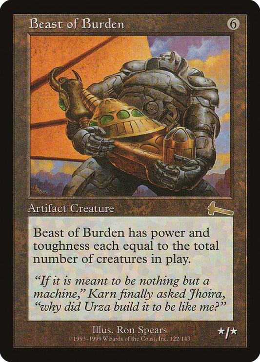 Beast of Burden - ULG 122