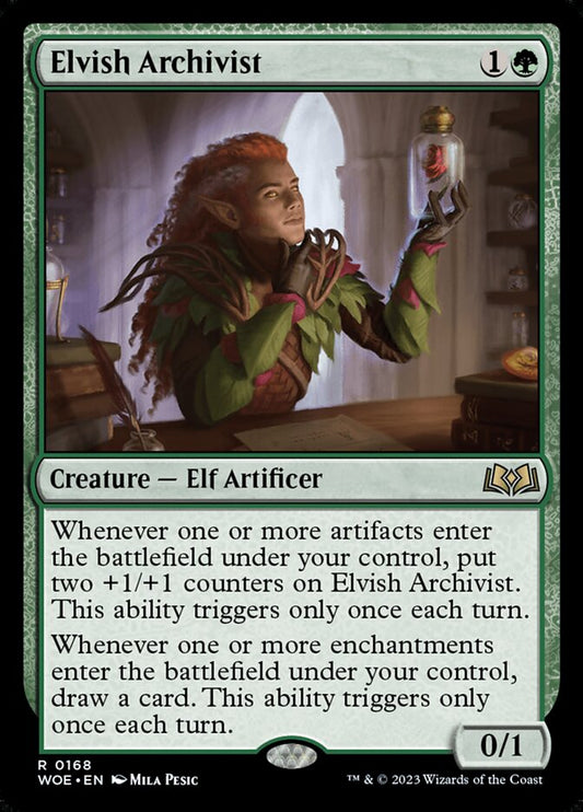 Elvish Archivist - WOE 168