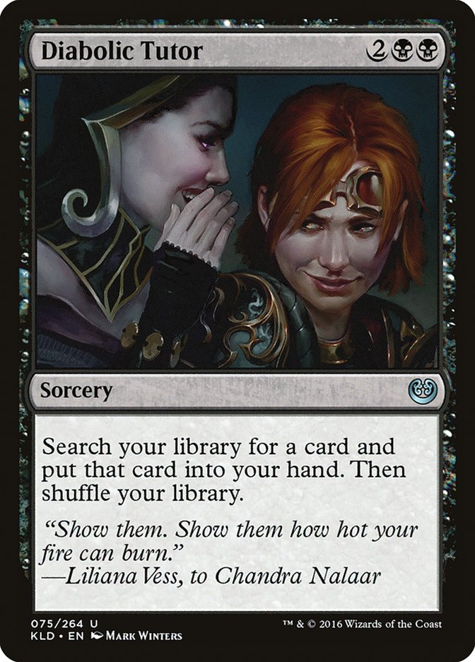 Diabolic Tutor - KLD 75