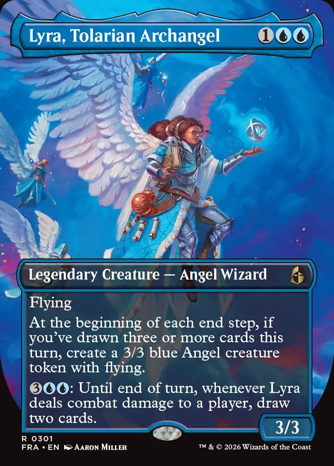 Lyra, Tolarian Archangel - Reality Fracture 301 (Foil)