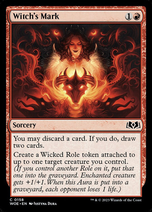 Witch's Mark - Wilds of Eldraine 158