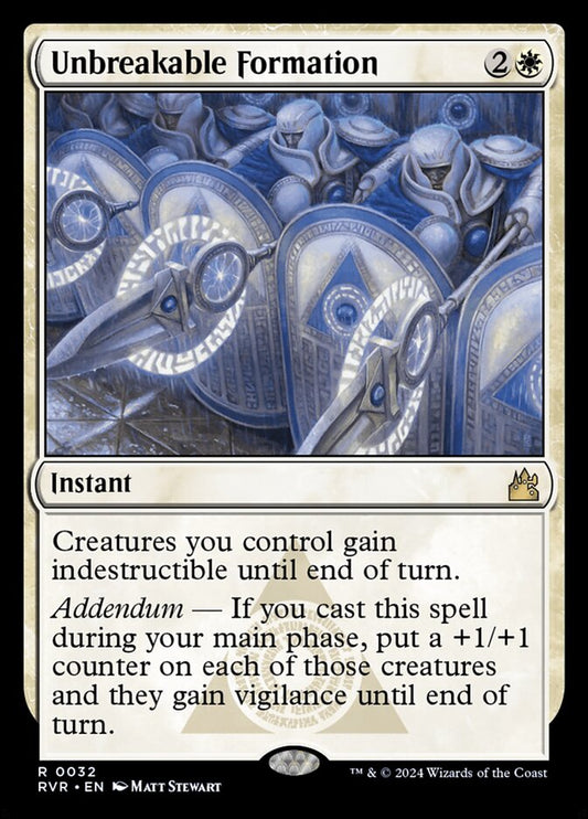 Unbreakable Formation - RVR 32  (Foil)