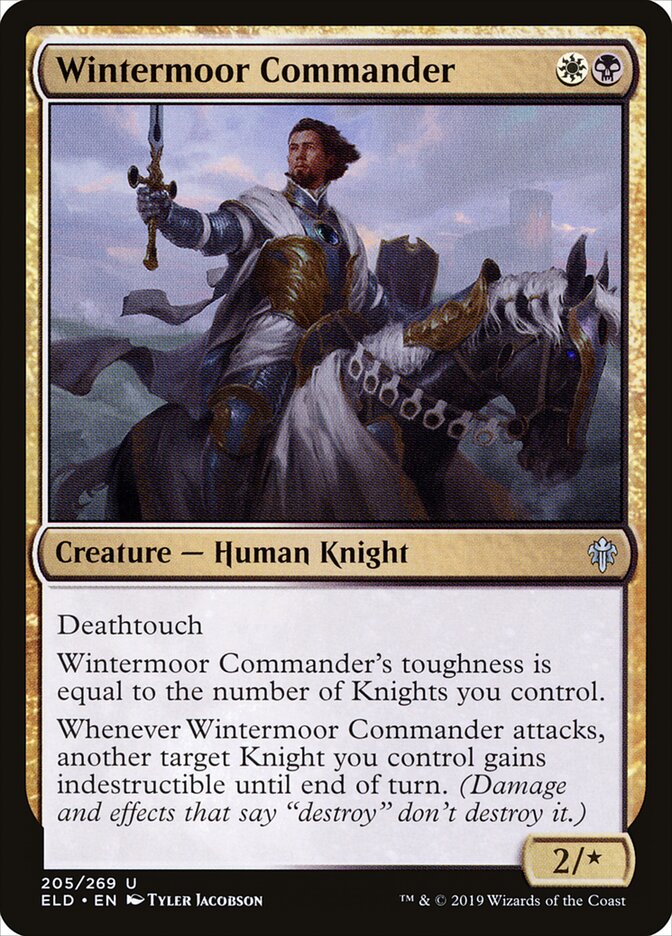 Wintermoor Commander - Throne of Eldraine 205