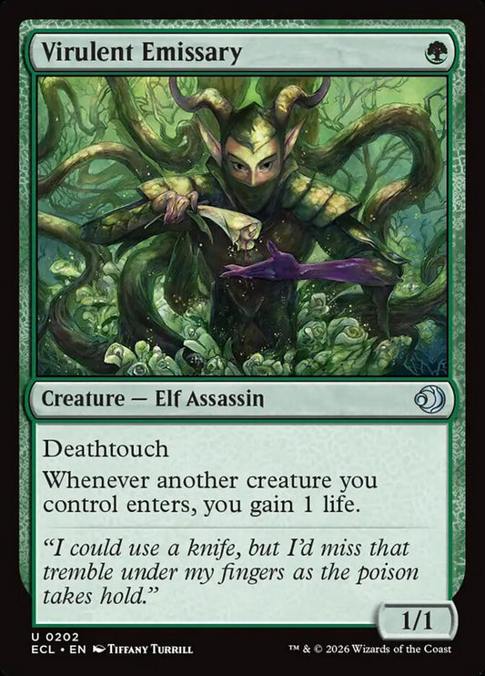 Virulent Emissary - ECL 202  (Foil)