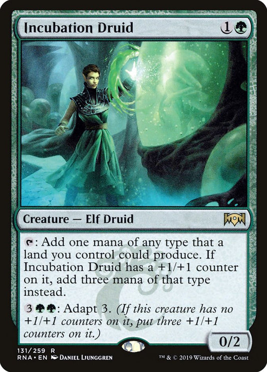 Incubation Druid - Ravnica Allegiance 131