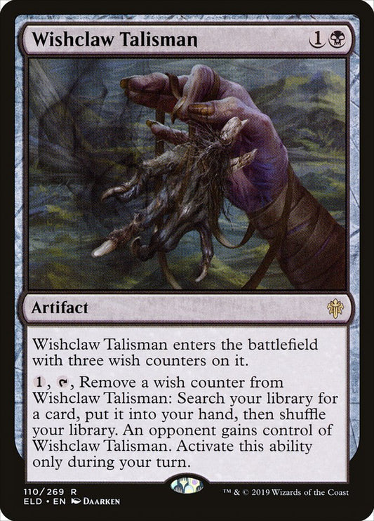 Wishclaw Talisman - Throne of Eldraine 110