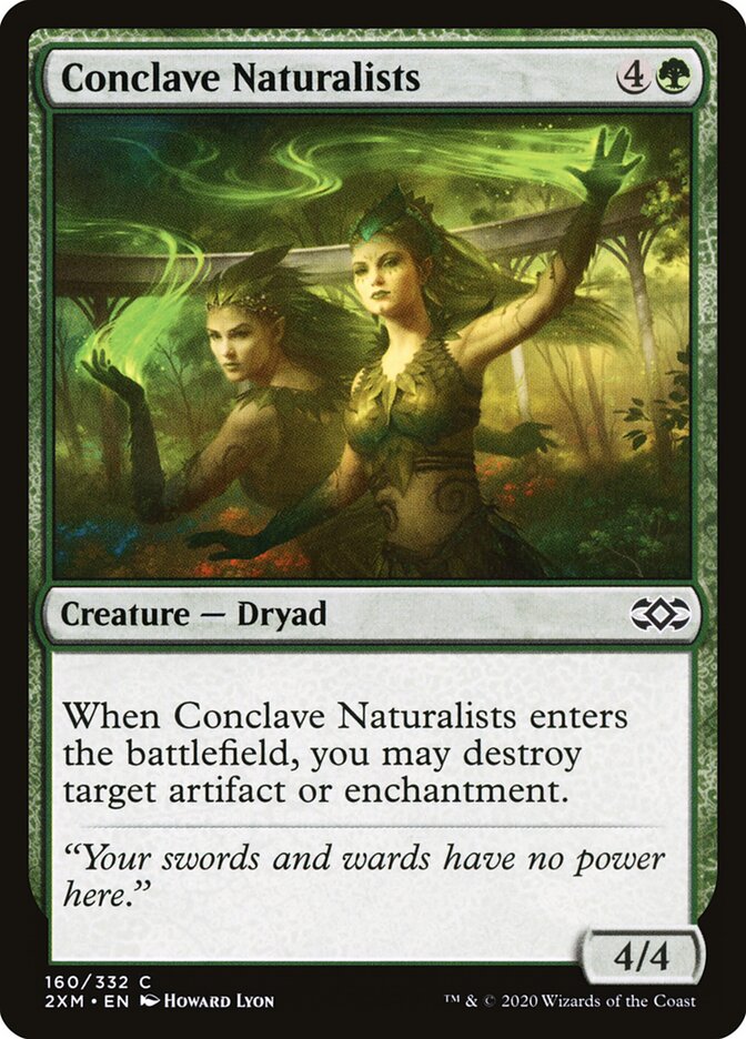 Conclave Naturalists - Double Masters 160 (Foil)