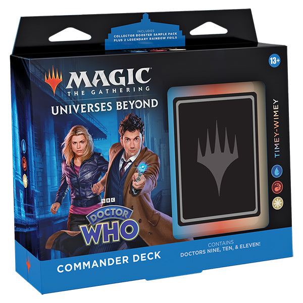 Magic the Gathering Universes Beyond Doctor Who Commander Deck