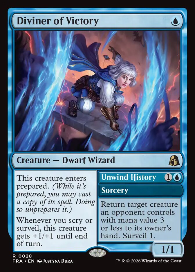 Diviner of Victory // Unwind History - Reality Fracture 28 (Foil)