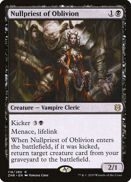 Nullpriest of Oblivion - ZNR 118  (Foil)