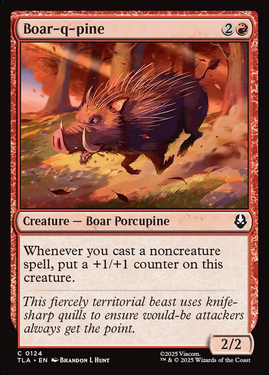 Boar-q-pine - TLA 124  (Foil)