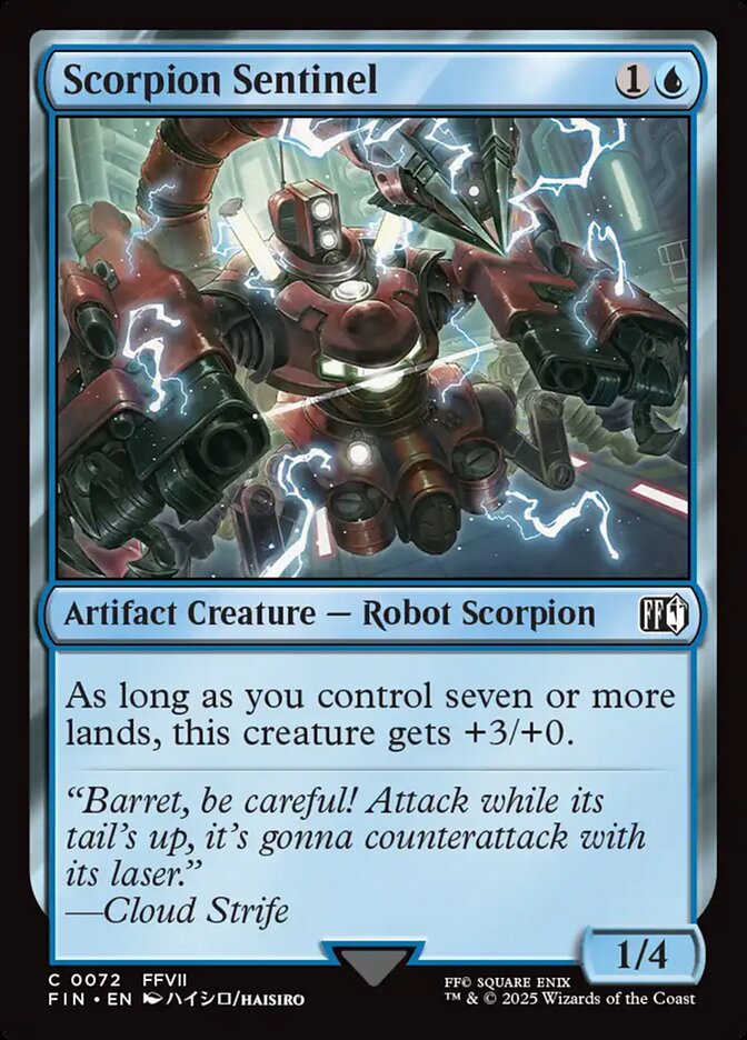 Scorpion Sentinel - FINAL FANTASY 72 (Foil)