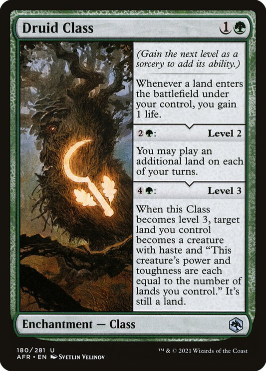 Druid Class - AFR 180