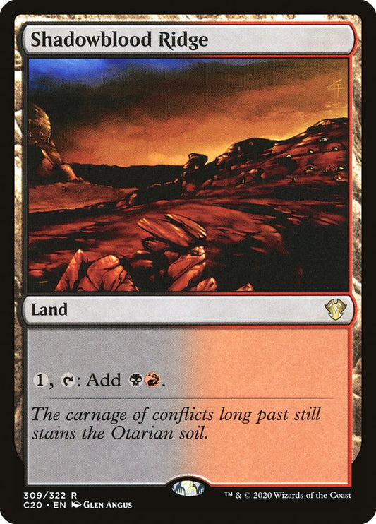 Shadowblood Ridge - C20 309