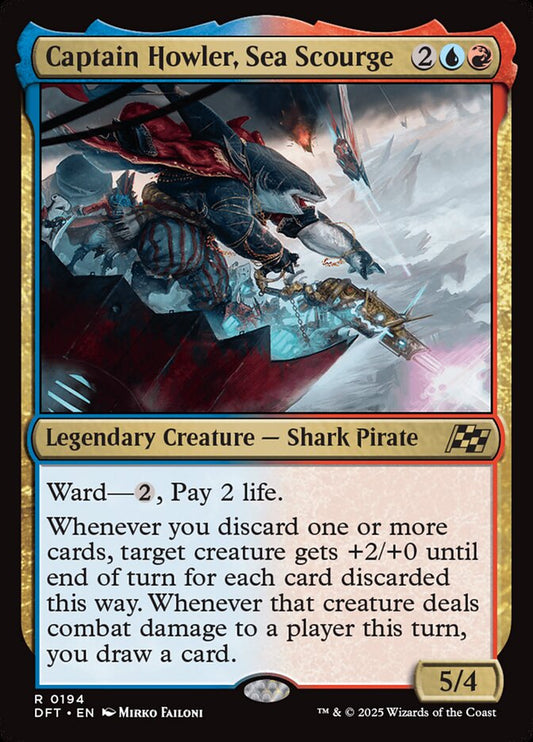 Captain Howler, Sea Scourge - DFT 194