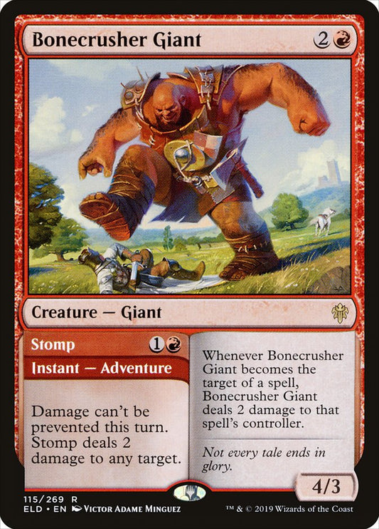 Bonecrusher Giant // Stomp - ELD 115