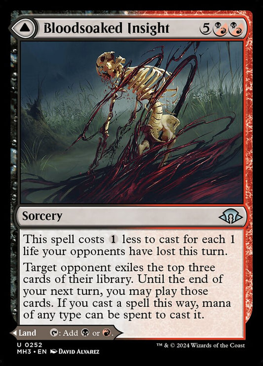 Bloodsoaked Insight // Sanguine Morass - MH3 252