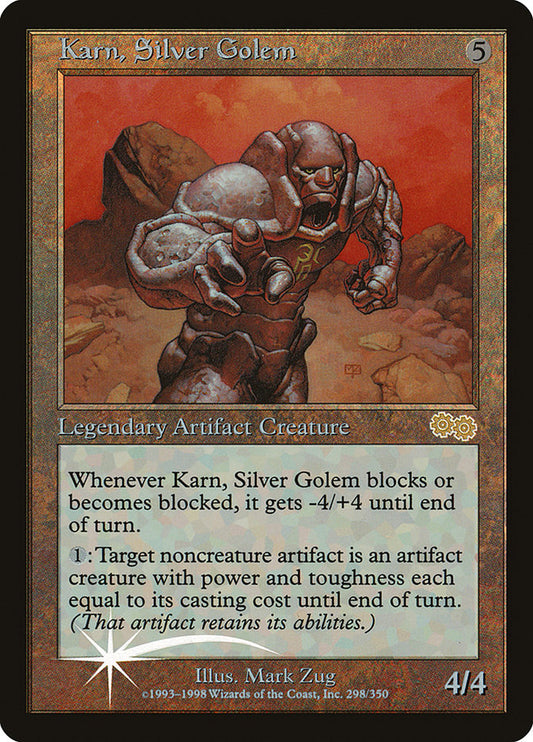 Karn, Silver Golem - PAL99 8  (Foil)