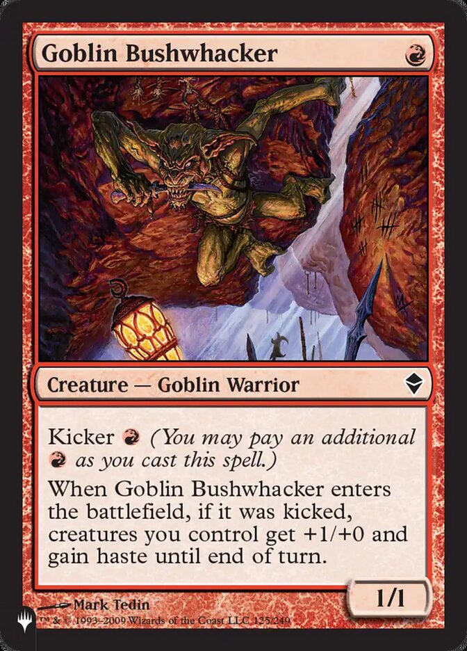 Goblin Bushwhacker - The List ZEN-125 (Foil)
