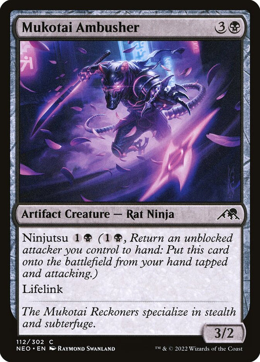 Mukotai Ambusher - NEO 112  (Foil)