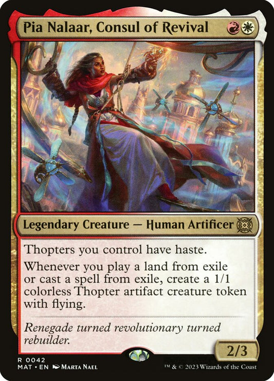 Pia Nalaar, Consul of Revival - MAT 42