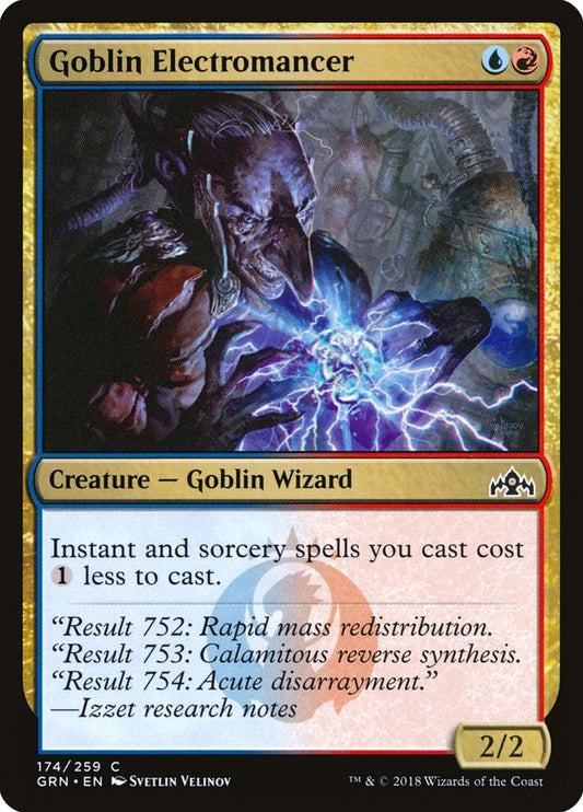 Goblin Electromancer - Guilds of Ravnica 174
