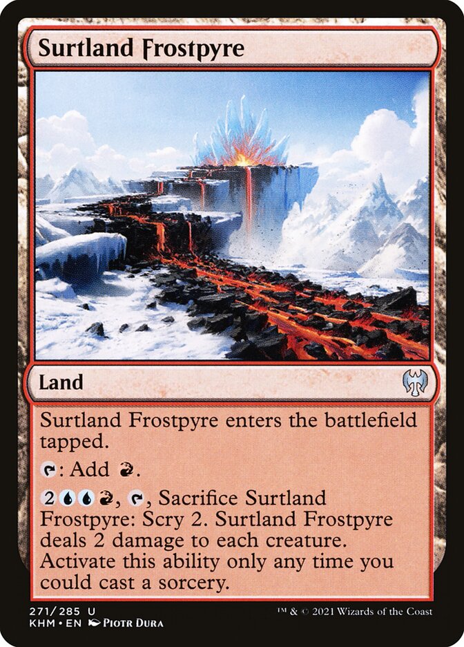 Surtland Frostpyre - Kaldheim 271 (Foil)