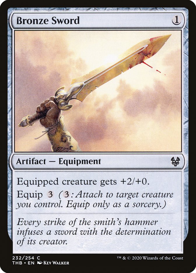 Bronze Sword - Theros Beyond Death 232