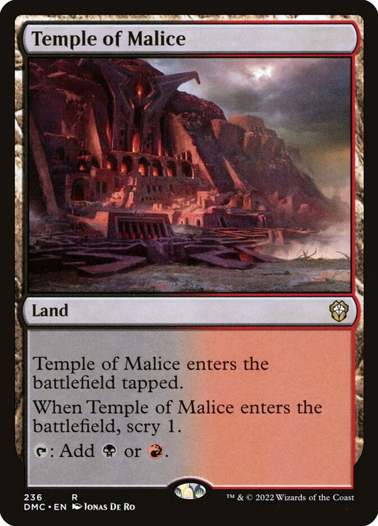 Temple of Malice - DMC 236