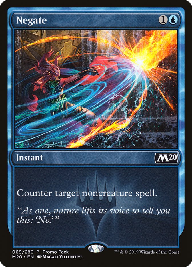 Negate - Core Set 2020 Promos 69 (Foil)