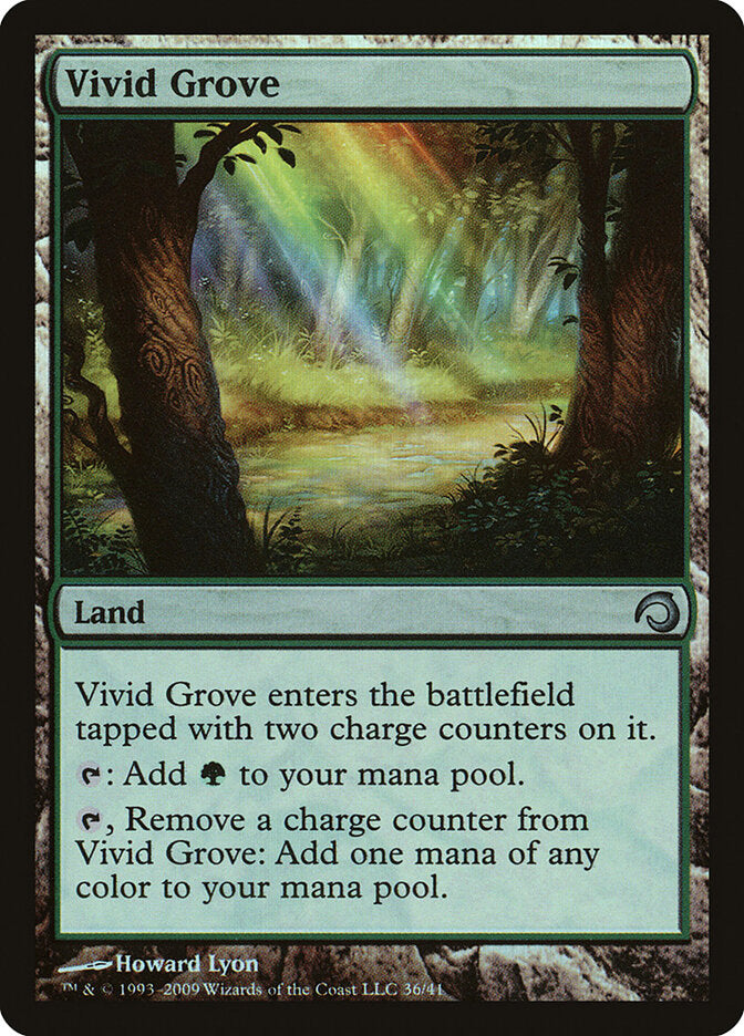 Vivid Grove - Premium Deck Series: Slivers 36 (Foil)