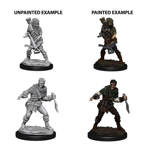 Wizkids Deep Cuts Miniatures: Unpainted Minis - Bandits