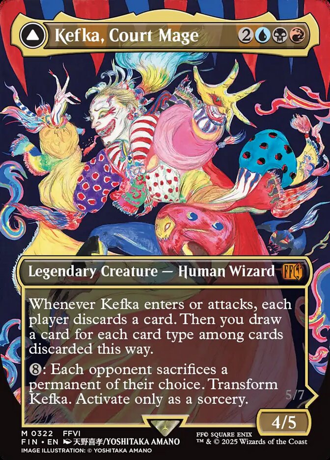 Kefka, Court Mage // Kefka, Ruler of Ruin - FIN 322