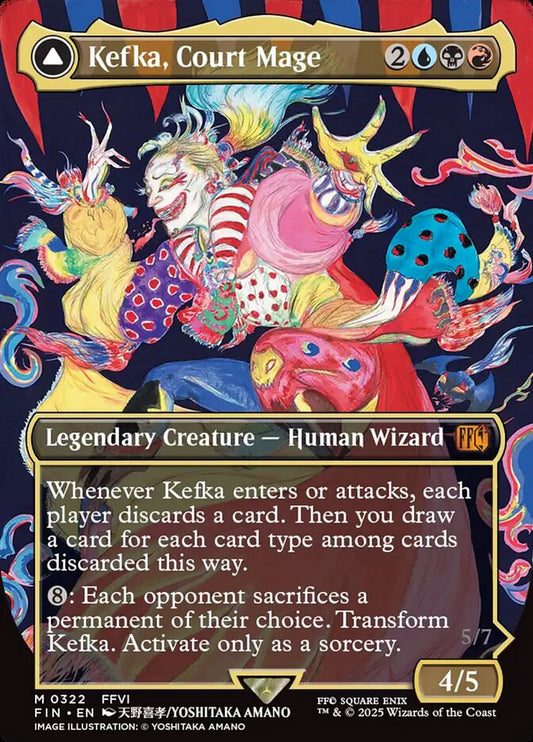 Kefka, Court Mage // Kefka, Ruler of Ruin - FIN 322