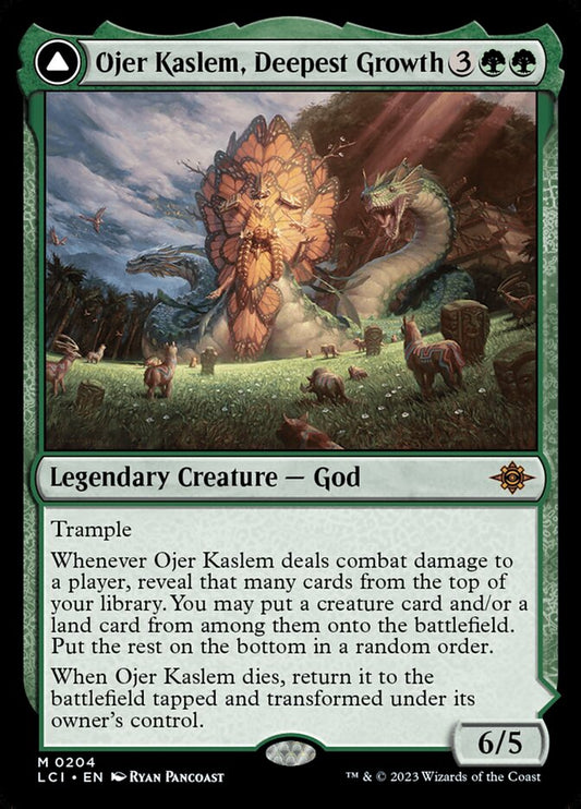 Ojer Kaslem, Deepest Growth // Temple of Cultivation - LCI 204  (Foil)