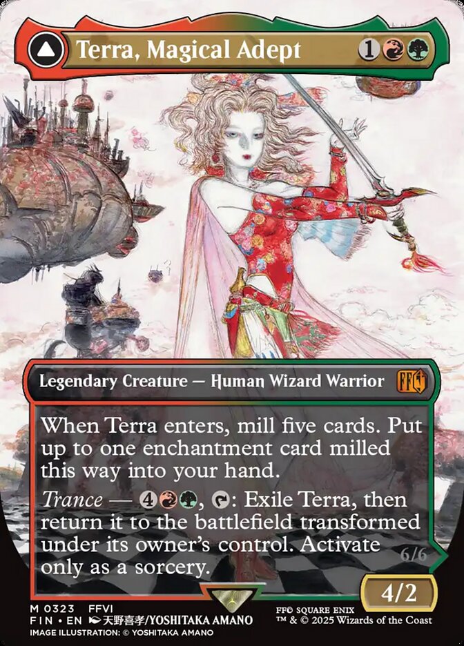 Terra, Magical Adept // Esper Terra - FIN 323  (Foil)