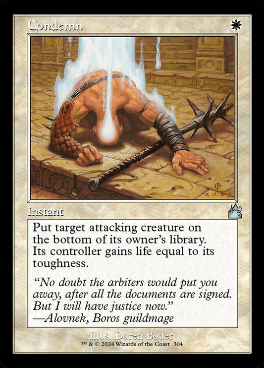 Condemn - RVR 304  (Foil)