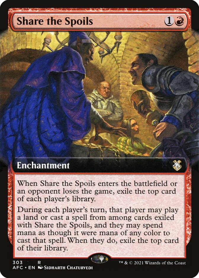 Share the Spoils - AFC 303