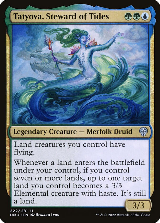 Tatyova, Steward of Tides - Dominaria United 222 (Foil)
