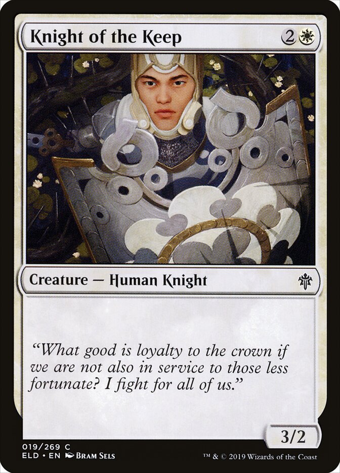 Knight of the Keep - Throne of Eldraine 19 (Foil)