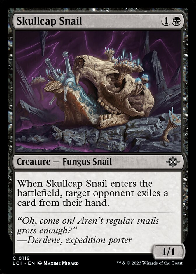 Skullcap Snail - The Lost Caverns of Ixalan 119 (Foil)
