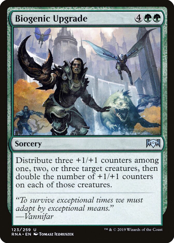Biogenic Upgrade - Ravnica Allegiance 123