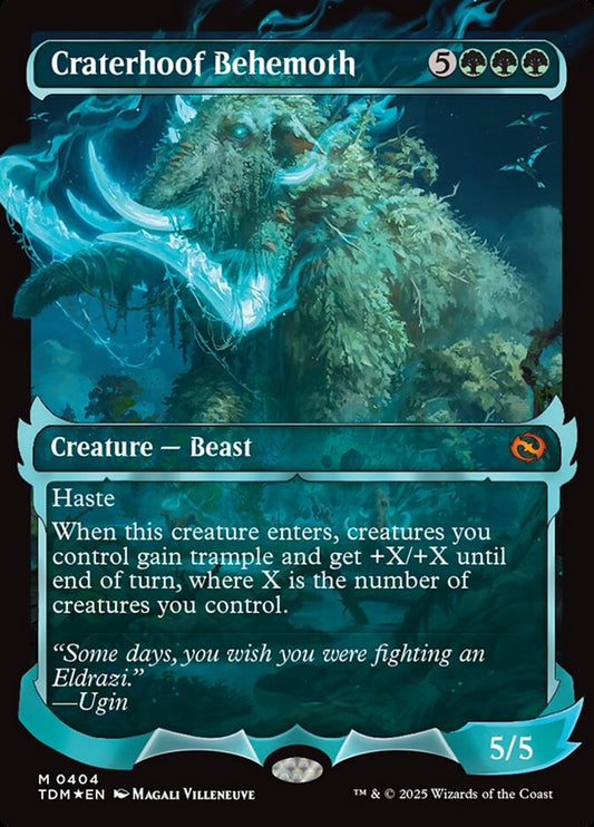 Craterhoof Behemoth - TDM 404  (Foil)