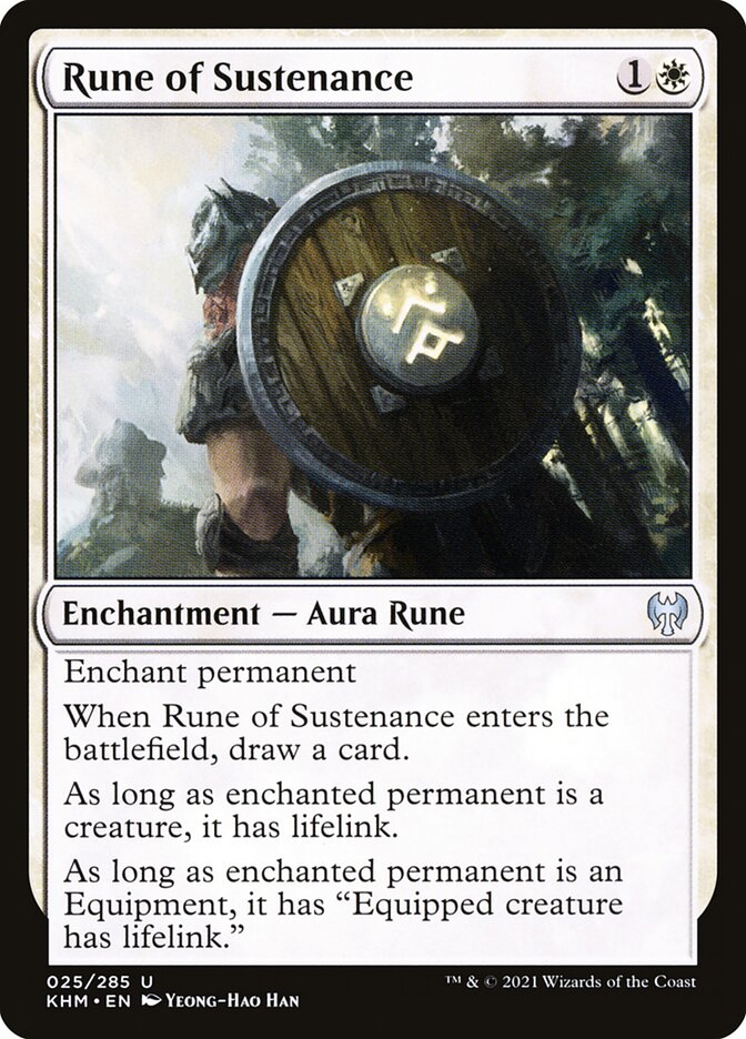 Rune of Sustenance - KHM 25