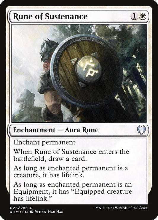 Rune of Sustenance - KHM 25