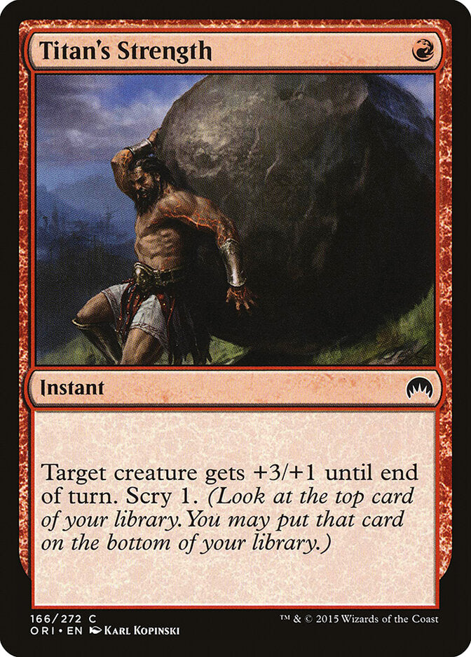 Titan's Strength - Magic Origins 166