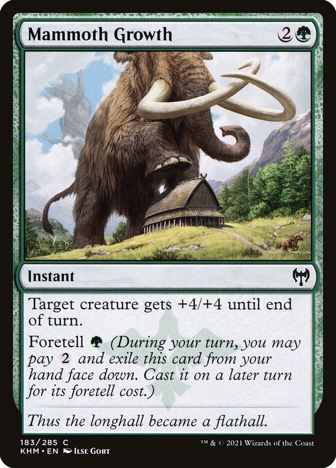 Mammoth Growth - Kaldheim 183